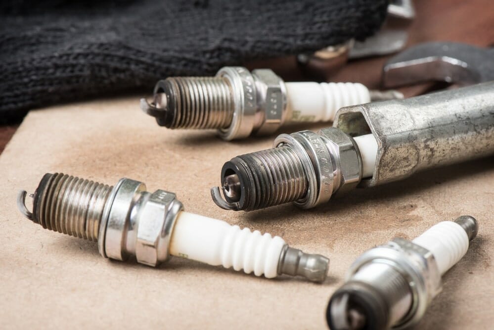 dirty spark plugs